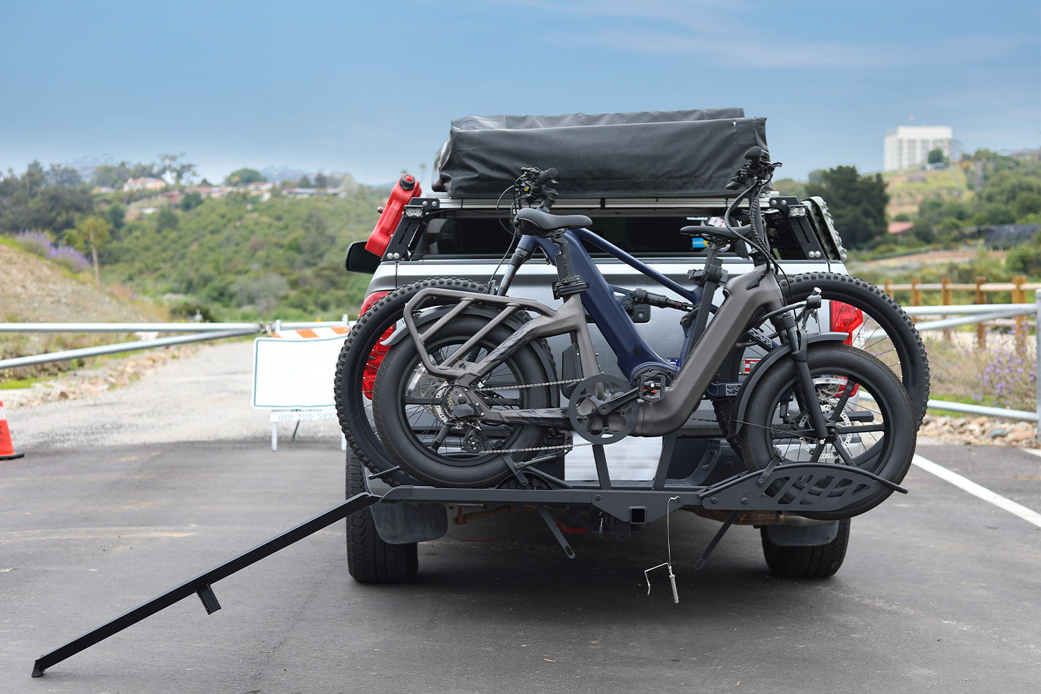 CRAVOT CyberRack E2 Foldable Hitch Bike Rack | 2’’ Receiver, 200 LBS Capacity