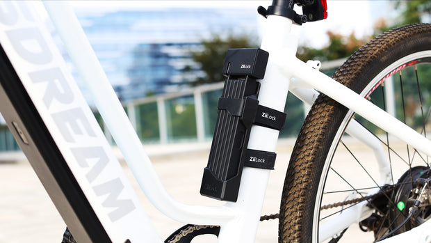 ZiiLock M Folding Bike Lock Black